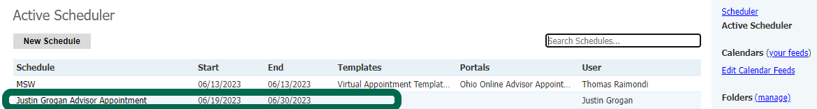 Scheduler Select Appointment Image